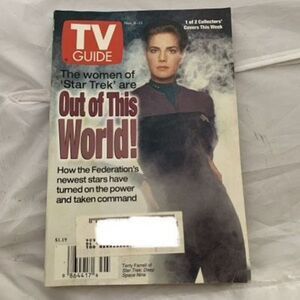 TV Guide Nov. 8-14 1997 The Women Of Star Trek